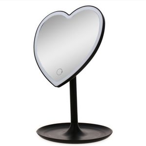 🆕 Heart Shaped LED Vanity Mirror